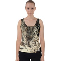 Orchid Velvet Tank Top by WILLBIRDWELL