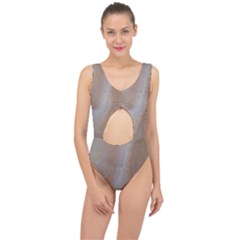 Sand Center Cut Out Swimsuit by WILLBIRDWELL