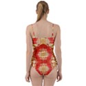 Seamless red and gold by FlipStylez Designs Sweetheart Tankini Set View2