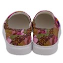 Flowers In Soft Violet Colors Men s Canvas Slip Ons View4