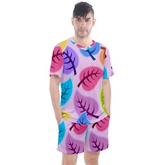 Backdrop Background Beautiful Men s Mesh Tee And Shorts Set