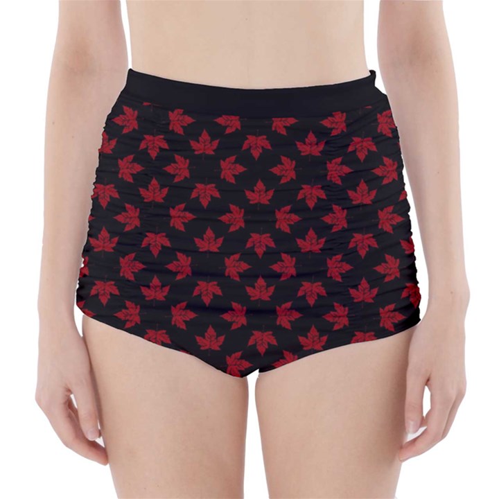 Cool Canada High-Waisted Bikini Bottoms