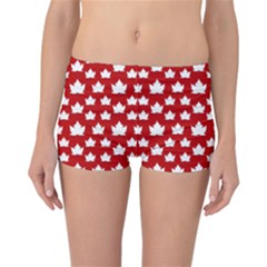 Cute Canada Swimwear Reversible Boyleg Bikini Bottoms by CanadaSouvenirs