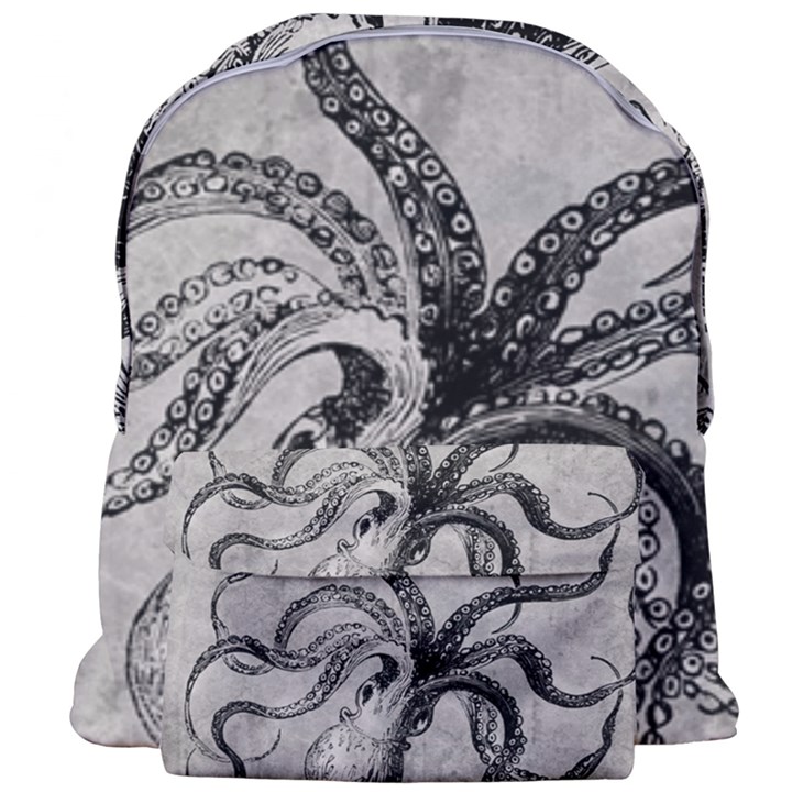 Vintage Octopus  Giant Full Print Backpack