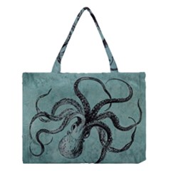 Vintage Octopus  Medium Tote Bag by Valentinaart