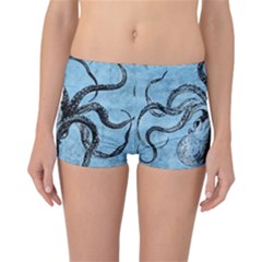 Vintage Octopus  Reversible Boyleg Bikini Bottoms