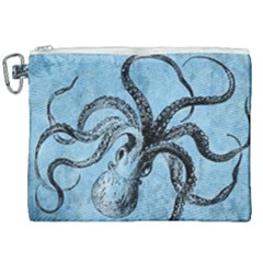 Vintage Octopus  Canvas Cosmetic Bag (xxl) by Valentinaart