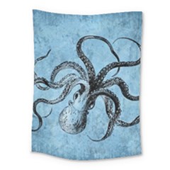 Vintage Octopus  Medium Tapestry by Valentinaart