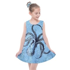 Vintage Octopus  Kids  Summer Dress