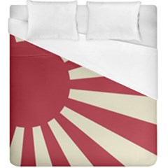 Rising Sun Flag Duvet Cover (king Size) by Valentinaart