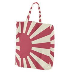 Rising Sun Flag Giant Grocery Tote