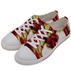 Demon Women s Low Top Canvas Sneakers by ShamanSociety