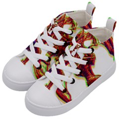 Demon Kid s Mid-top Canvas Sneakers by ShamanSociety