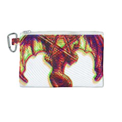 Demon Canvas Cosmetic Bag (medium) by ShamanSociety