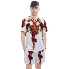 Demon Men s Mesh Tee And Shorts Set