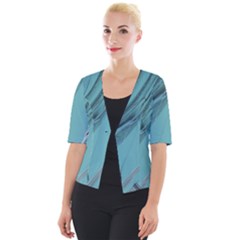 Whisper Cropped Button Cardigan