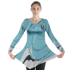 Whisper 2 Long Sleeve Tunic  by WILLBIRDWELL