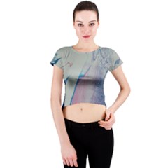 Sorrow Crew Neck Crop Top by WILLBIRDWELL