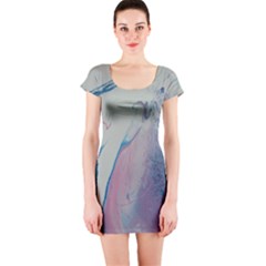 Sorrow Short Sleeve Bodycon Dress by WILLBIRDWELL