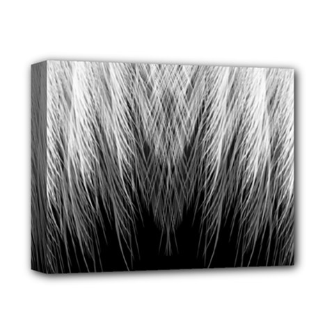 Feather Graphic Design Background Deluxe Canvas 14  X 11  (stretched) by Nexatart