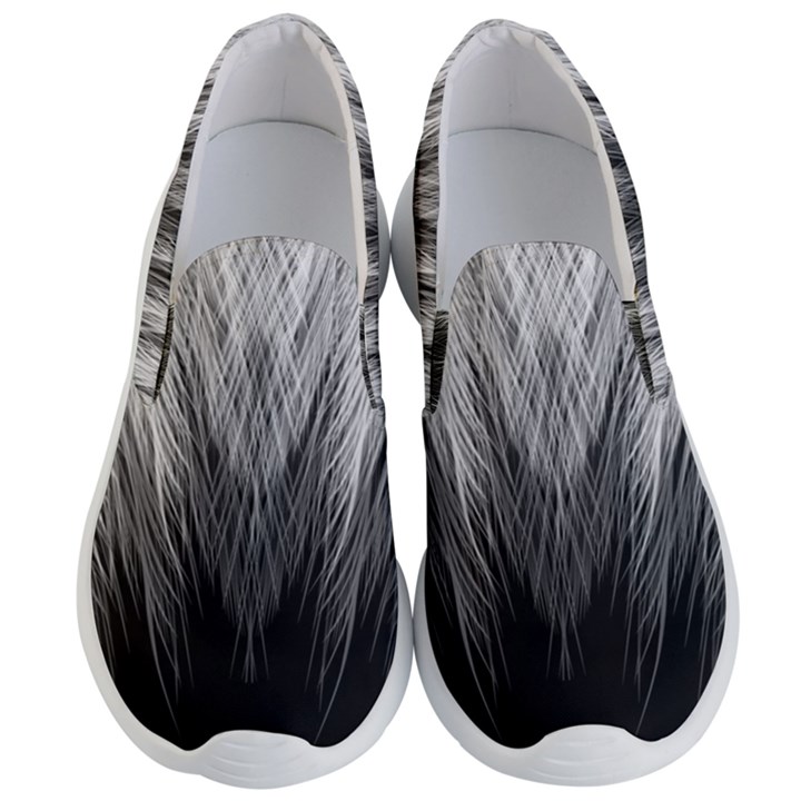 Feather Graphic Design Background Men s Lightweight Slip Ons