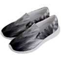 Feather Graphic Design Background Men s Lightweight Slip Ons View2