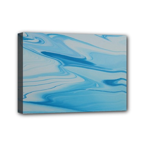 Jet Stream Mini Canvas 7  X 5  (stretched) by WILLBIRDWELL