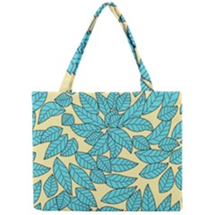 Leaves Dried Leaves Stamping Mini Tote Bag by Nexatart