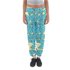 Leaves Dried Leaves Stamping Women s Jogger Sweatpants by Nexatart