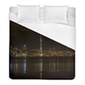 City River Water Cityscape Skyline Duvet Cover (Full/ Double Size) View1