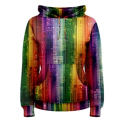 Skyline Light Rays Gloss Upgrade Women s Pullover Hoodie