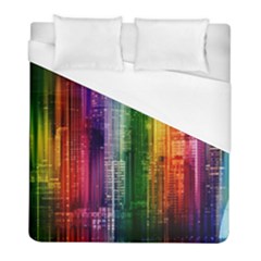 Skyline Light Rays Gloss Upgrade Duvet Cover (full/ Double Size)