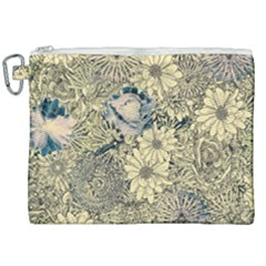 Abstract Art Artistic Botanical Canvas Cosmetic Bag (xxl)