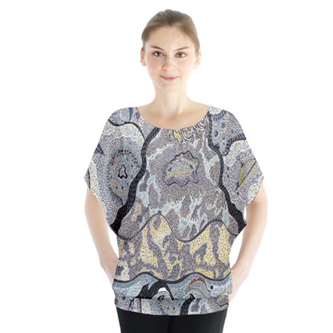 Supersonic Spaceships Blouse by chellerayartisans