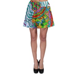 Supersonic Squid Skater Skirt by chellerayartisans