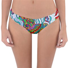 Supersonic Squid Reversible Hipster Bikini Bottoms by chellerayartisans