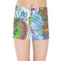 Supersonic Squid Kids Sports Shorts View1