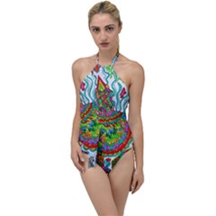 Supersonic Squid Go With The Flow One Piece Swimsuit