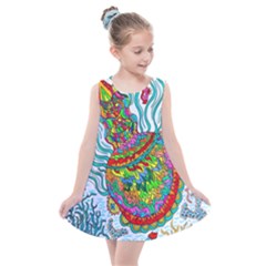 Supersonic Squid Kids  Summer Dress by chellerayartisans