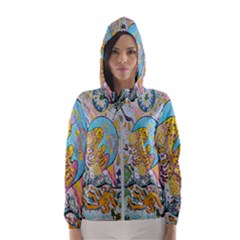 Supersonic Volcanic Moonship Hooded Windbreaker (women)