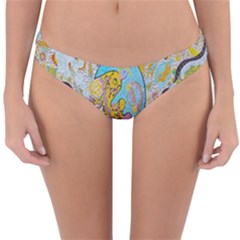 Supersonic Volcanic Moonship Reversible Hipster Bikini Bottoms by chellerayartisans