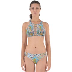 Supersonic Volcanic Moonship Perfectly Cut Out Bikini Set by chellerayartisans