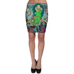 Volcanic Seahorse Bodycon Skirt by chellerayartisans