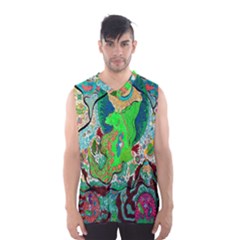 Volcanic Seahorse Men s Basketball Tank Top by chellerayartisans