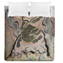 Lizard Volcano Duvet Cover Double Side (Queen Size) View1