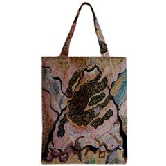 Lizard Volcano Zipper Classic Tote Bag by chellerayartisans