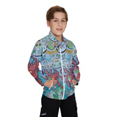 Volcano Submarine Windbreaker (kids) by chellerayartisans