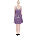 Forest Of Climbing Flowers And Life Is Fine Spaghetti Strap Velvet Dress View2