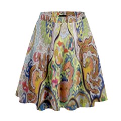 Starfish High Waist Skirt by chellerayartisans