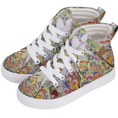 Starfish Kid s Hi-top Skate Sneakers by chellerayartisans